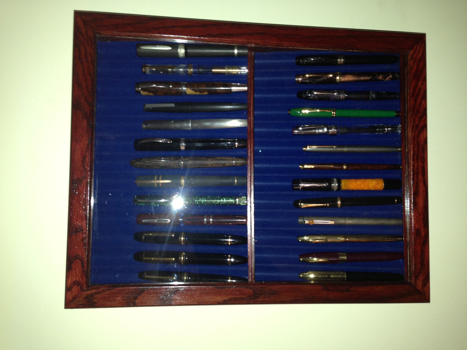 Wall Mounted Pen Case - Fountain & Dip Pens - First Stop - The Fountain