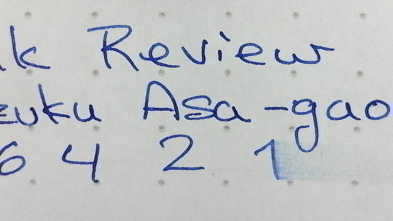 Pilot Iroshizuku Asa-Gao Ink Review - Stationary Journey