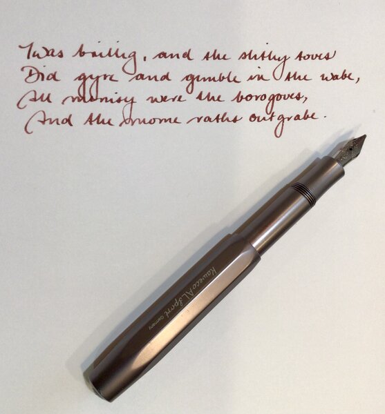 Kaweco AL Sport, Grey, 1.1 mm calligraphy nib - FPN Image Albums