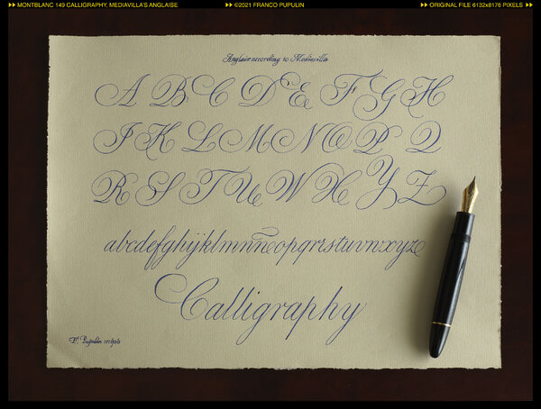 Montblanc 149 Calligraphy, Mediavilla Anglaise.jpg