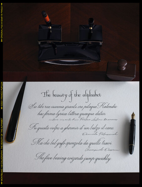 Montblanc 149 Calligraphy, The beauty of the alphabet (1) ©FP.jpg