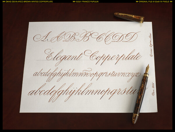 OMAS Ogiva Arco Brown writes Copperplate ©FP.jpg