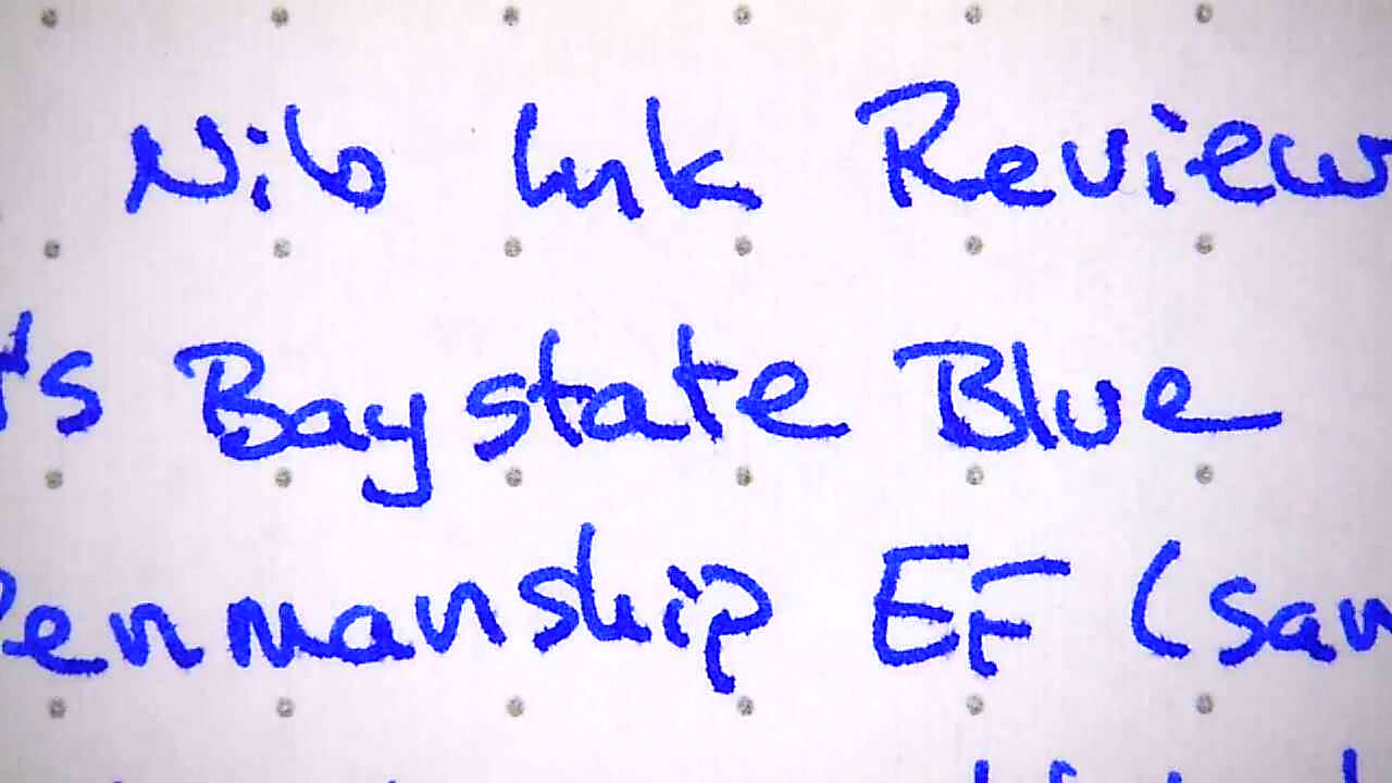 Are The Horror Stories True? Noodler's Baystate Blue Fountain Pen Ink 