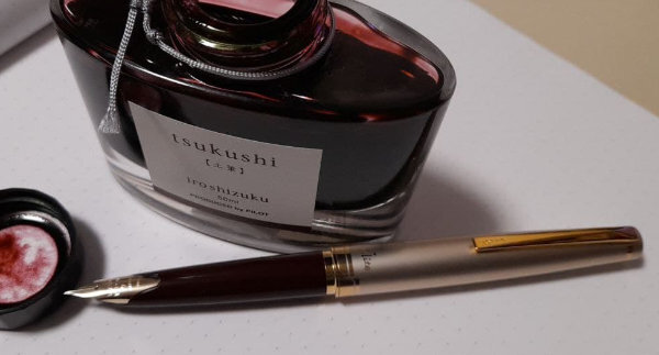 Pilot e95s with Iroshizku Tsukushi