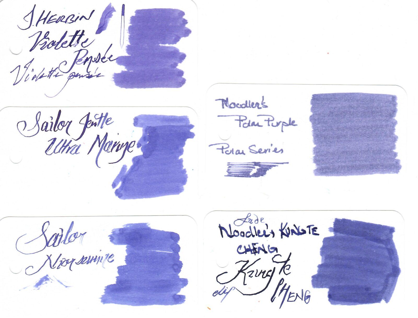 Noodler's Polar Purple Ink - 3 oz Bottle