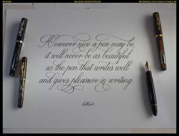 Montblanc 149 Calligraphy, However nice ©FP.jpg