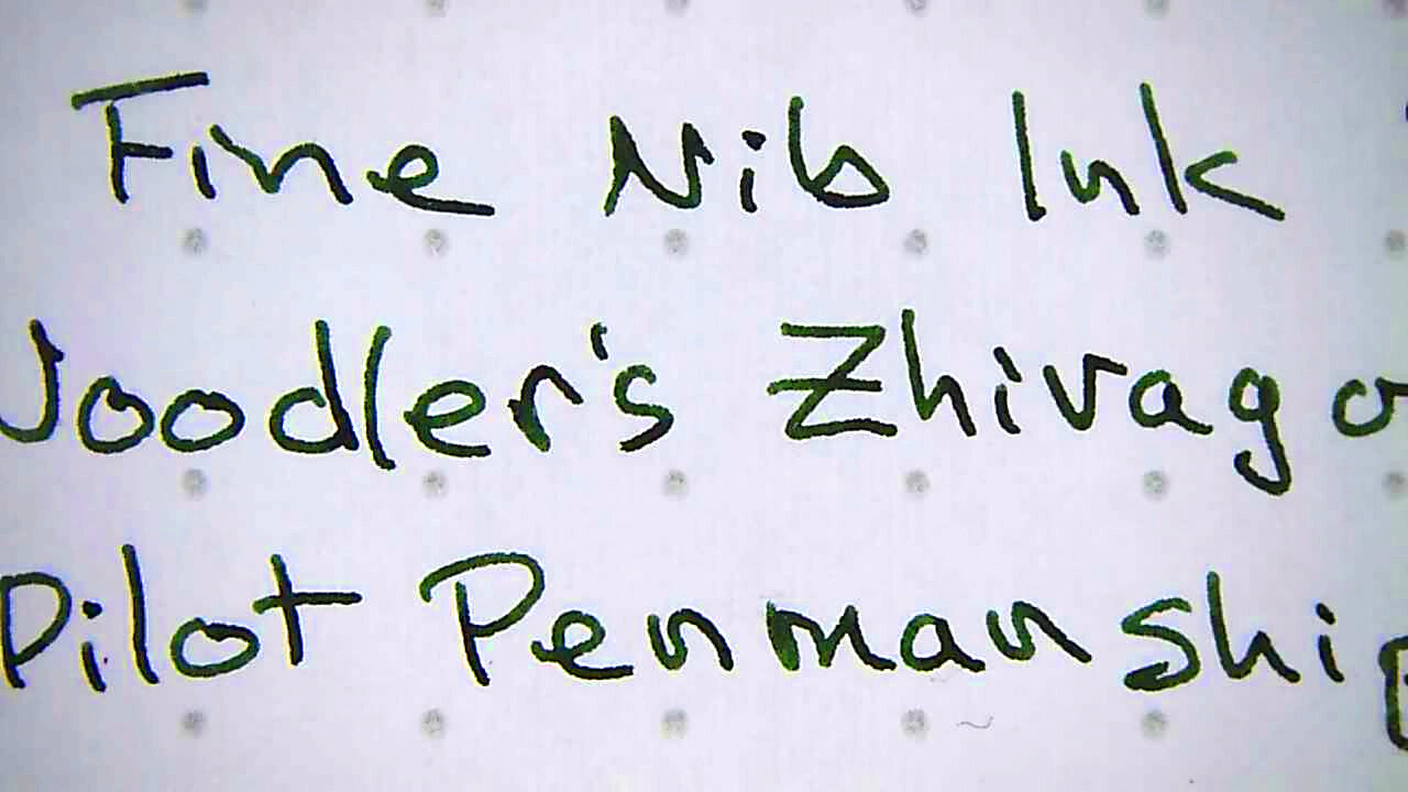 ink review : Noodler's Zhivago – inkxplorations