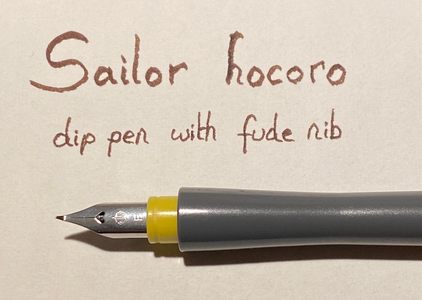 Sailor Hocoro Dip Pen Set - White - The Goulet Pen Company