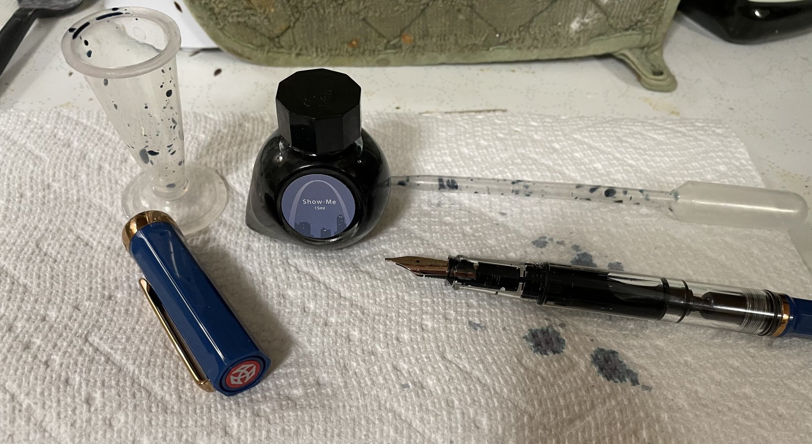 Indigo with Bronze trim ECO - TWSBI - The Fountain Pen Network