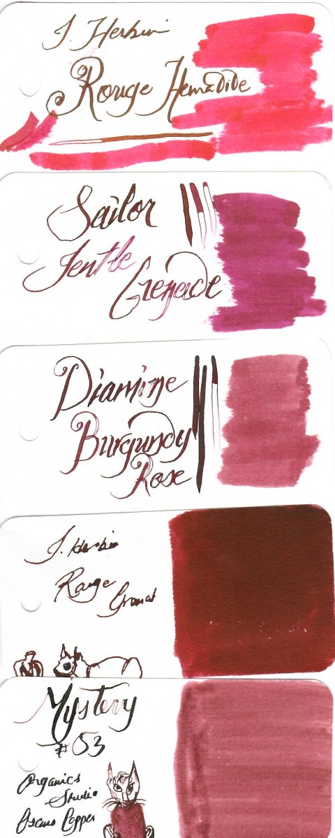 J. Herbin Ink - Rouge Grenat - 10 ml