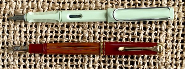 Pelikan M600 Tortoiseshell Red - posted.jpg