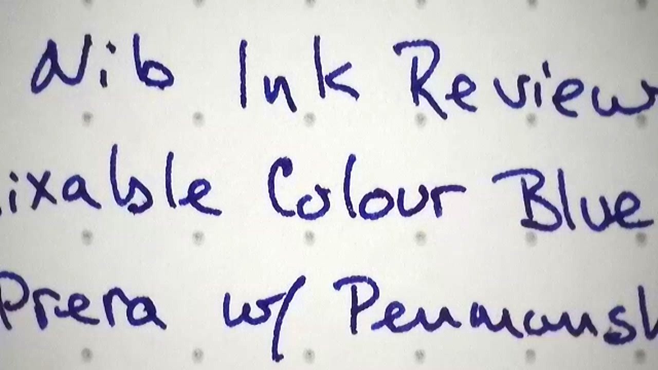 Extra Fine Nib Ink Reviews (18 of n)