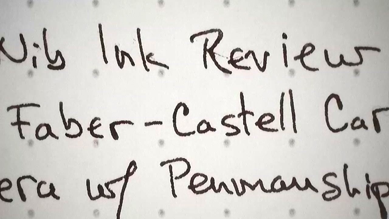 Extra Fine Nib Ink Reviews (18 of n)