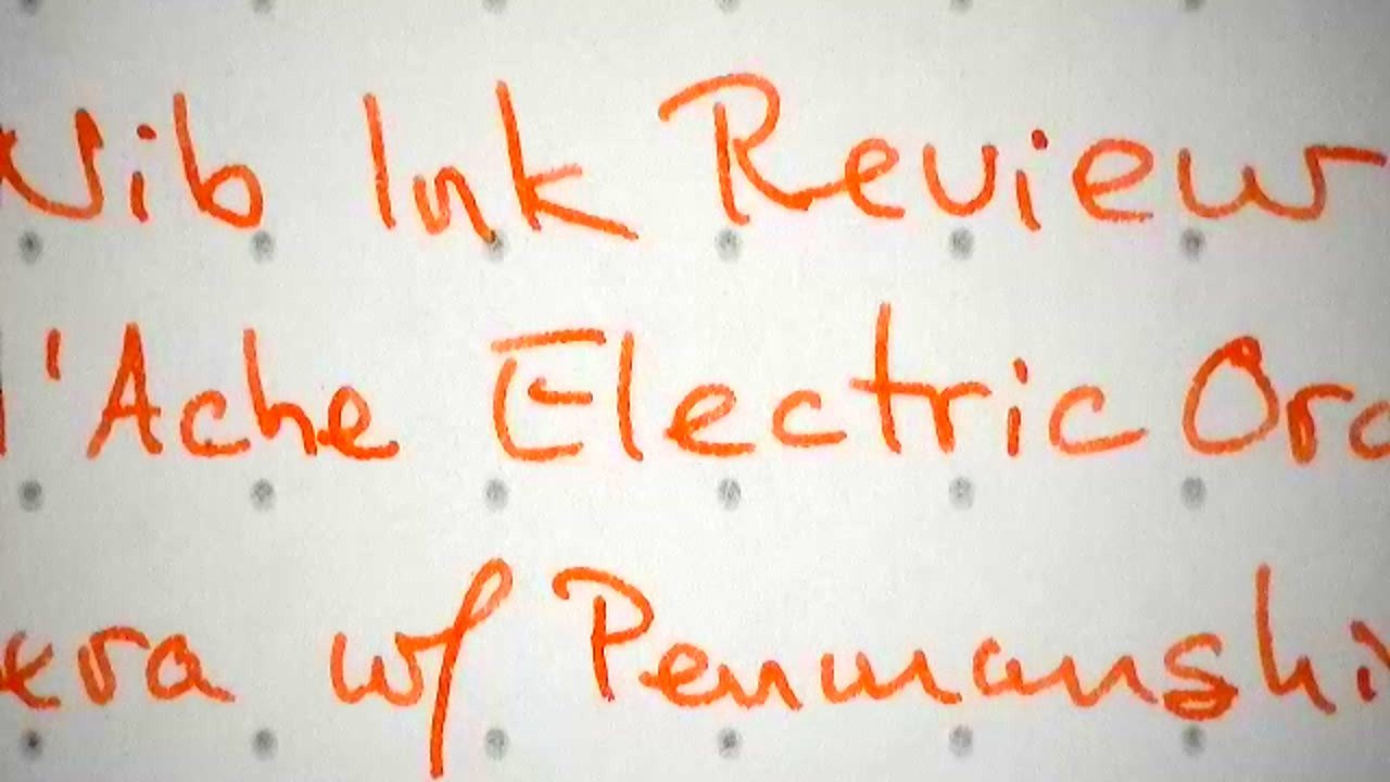 Extra Fine Nib Ink Reviews (18 of n)