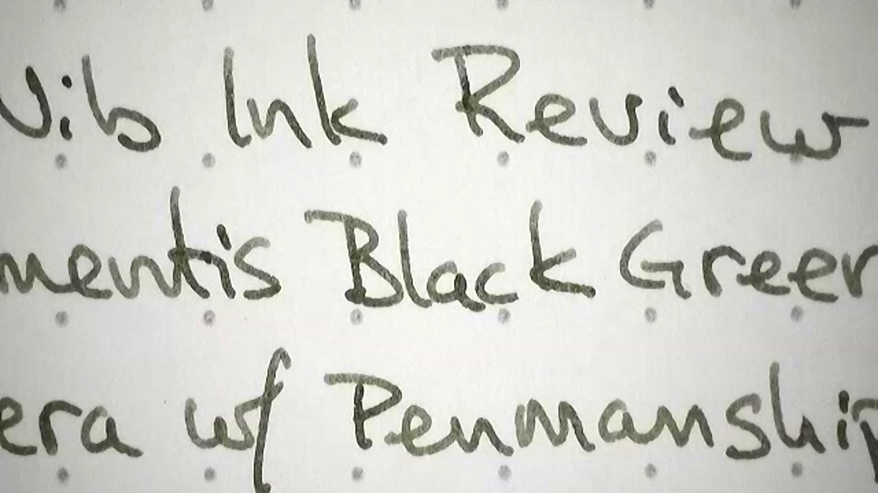 Extra Fine Nib Ink Reviews (18 of n)