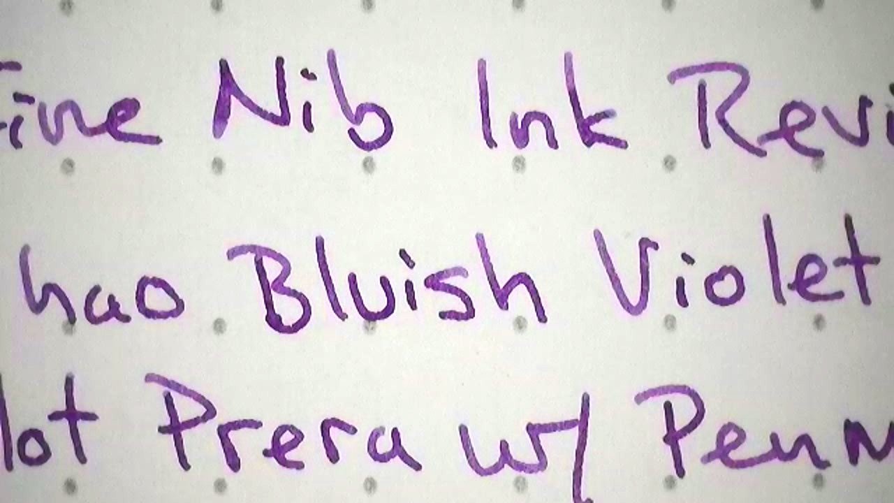 Extra Fine Nib Ink Reviews (19 of n)