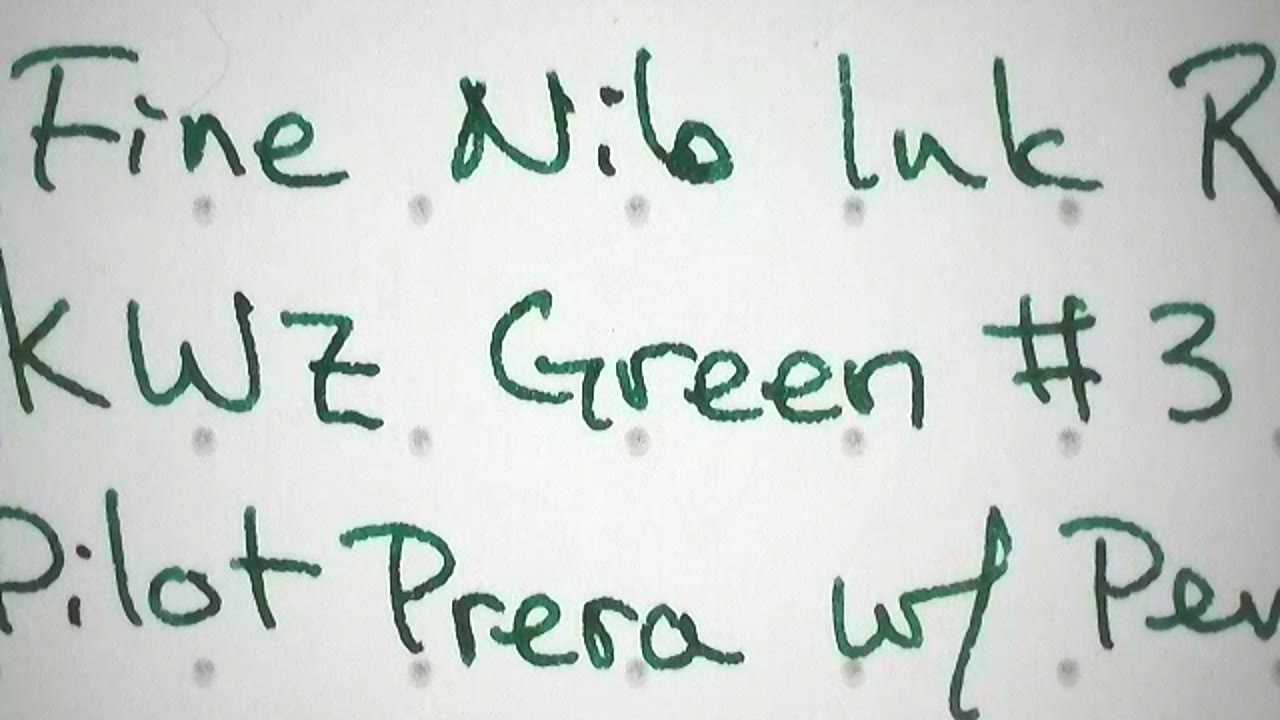 Extra Fine Nib Ink Reviews (20 of n)