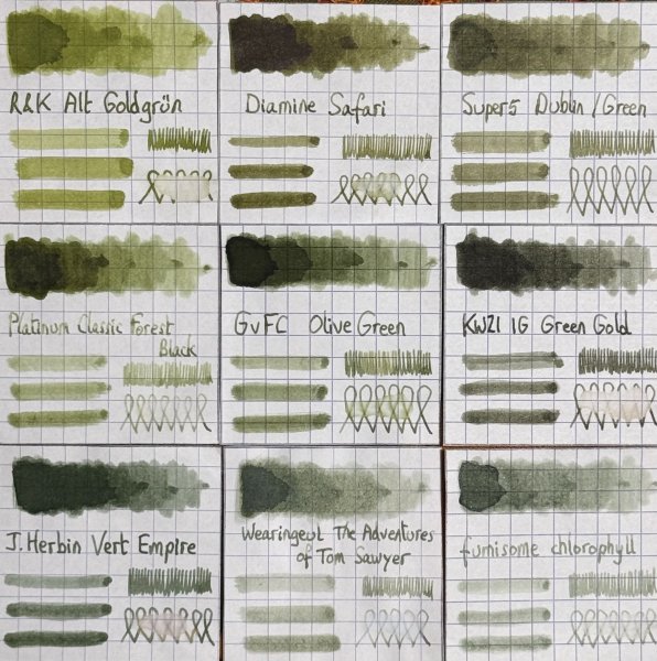 gvfc - olive green - related inks.jpg