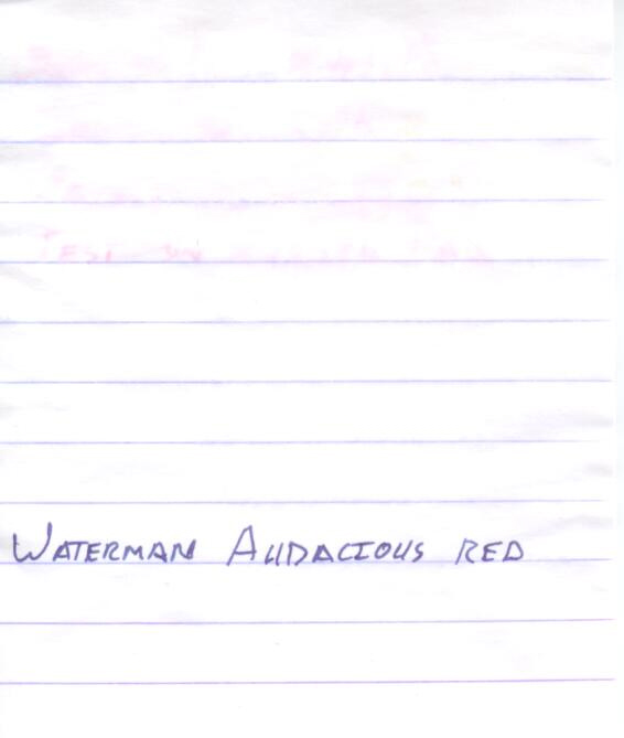 Got a red Lamy for grading reports - Medium nib, Waterman red ink. Now I  don't have to search for my correction pen! : r/fountainpens