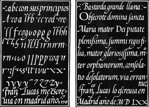 I is for Italic Calligraphy, Chancery Cursive