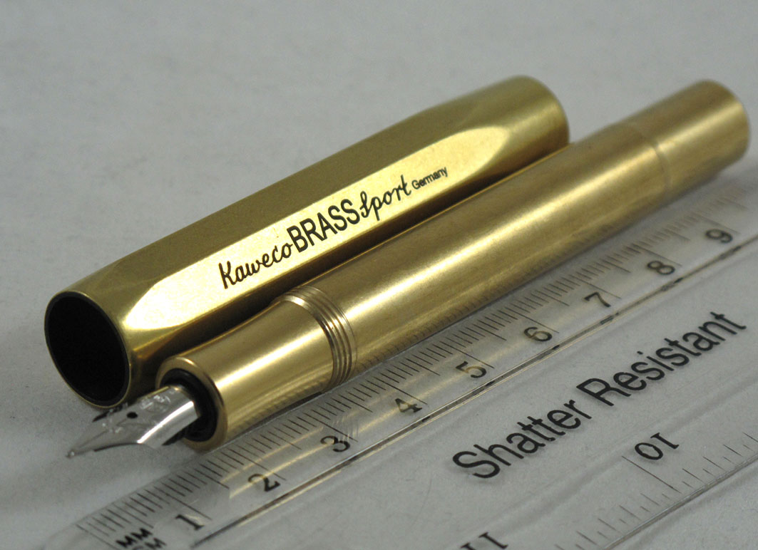 Fountain Pen Review: Kaweco Brass Sport - Fountain Pen Reviews - The  Fountain Pen Network