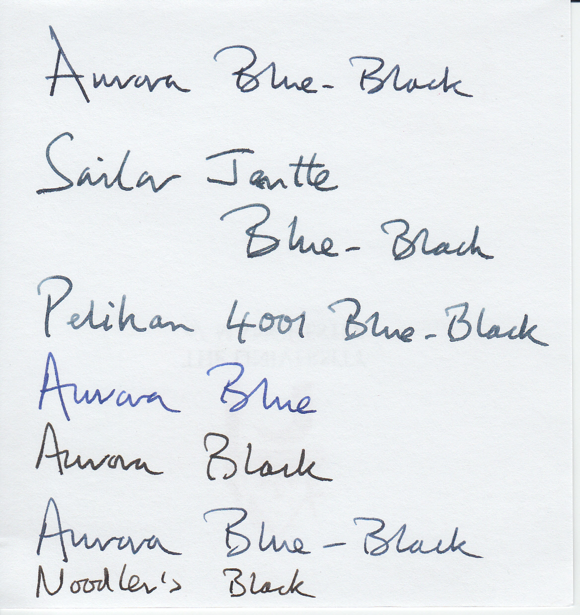 Aurora Black Fountain Pen Ink