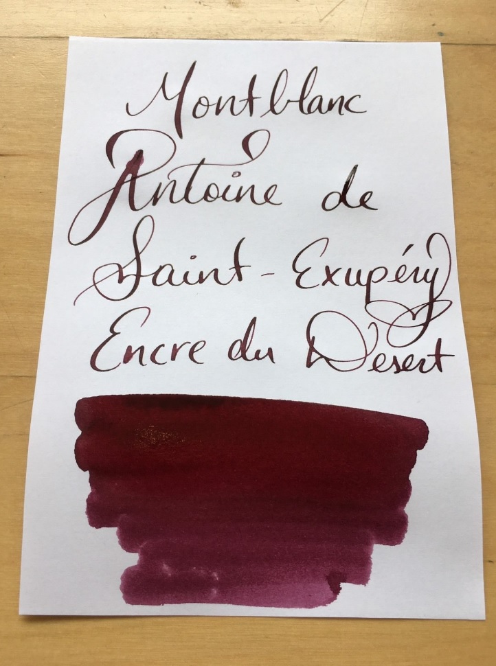 Montblanc saint exupery ink best sale