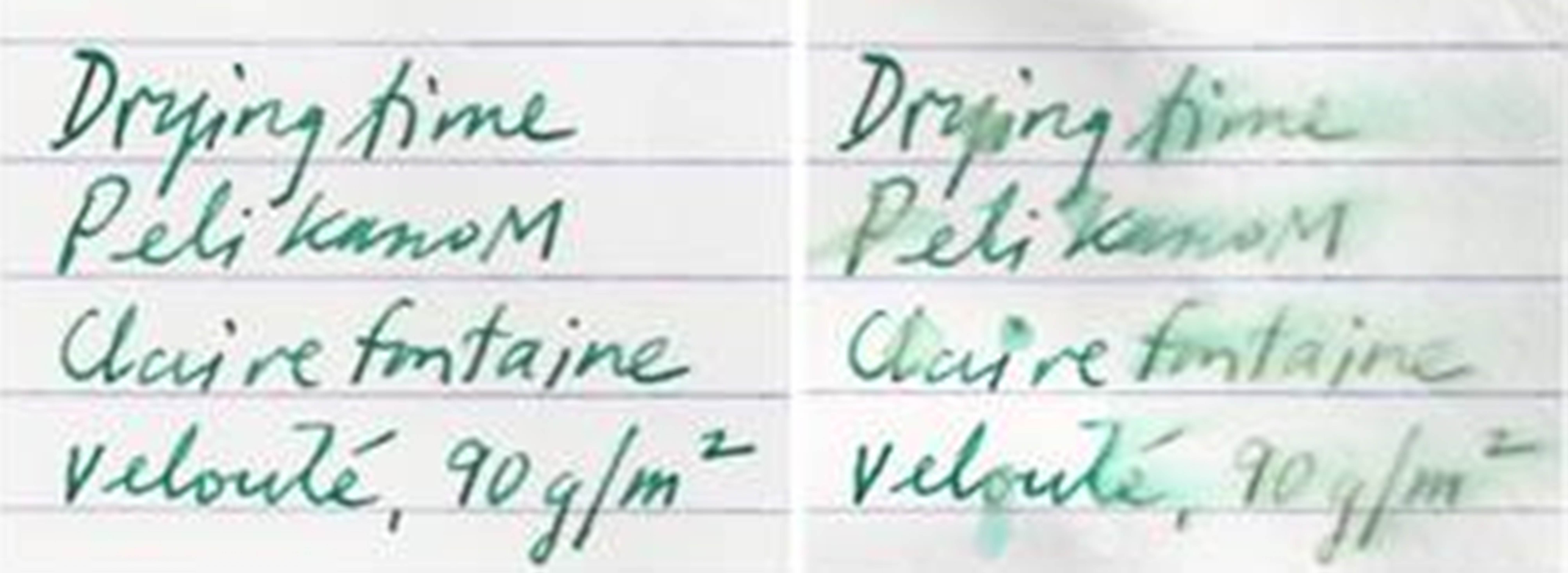 Ink Shot Review: Pelikan 4001 Dark Green @deRoostwit