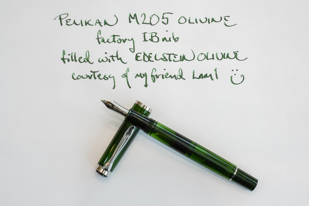 New M205 Olivine - Page 4 - Pelikan - The Fountain Pen Network