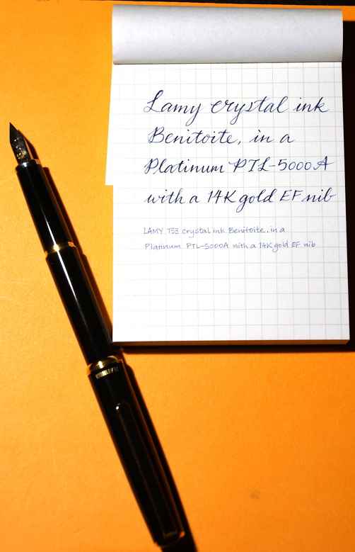 Bezienswaardigheden bekijken staal Belonend Lamy Benitoite Ink - Page 2 - Ink Reviews - The Fountain Pen Network