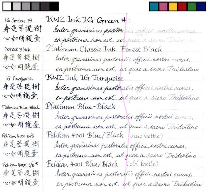 Fountain Pen Inks: Standard, Waterproof or Iron Gall? – Pure Pens