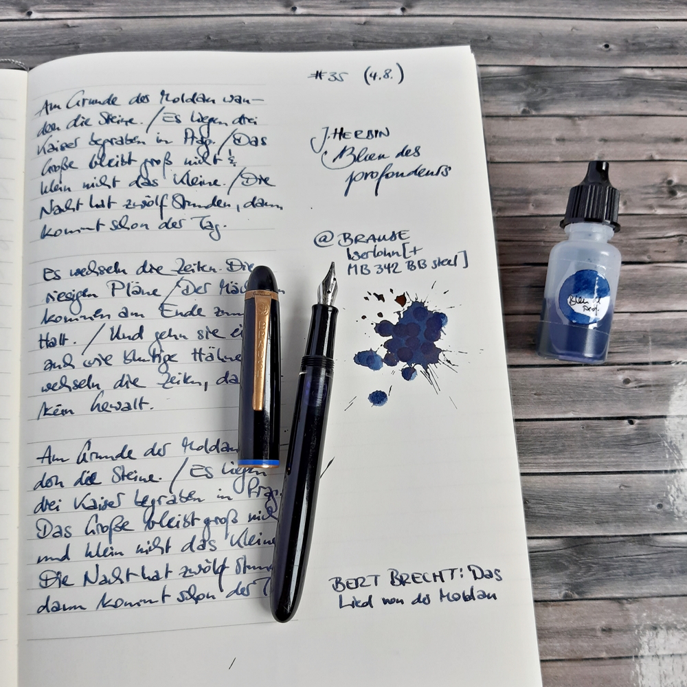 J. Herbin Rouge Grenat - Ink Reviews - The Fountain Pen Network