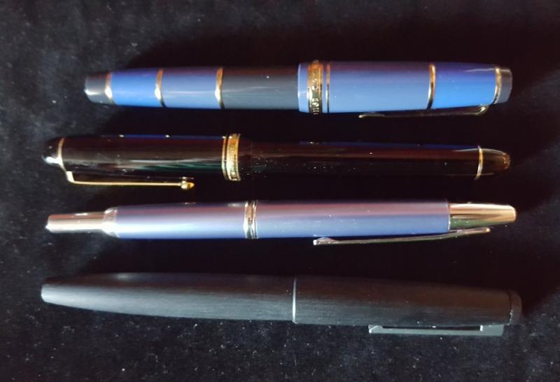 Pilot Custom 74 Vs Decimo Vs Sailor Pro Gear Slim Trim - Fountain & Dip ...