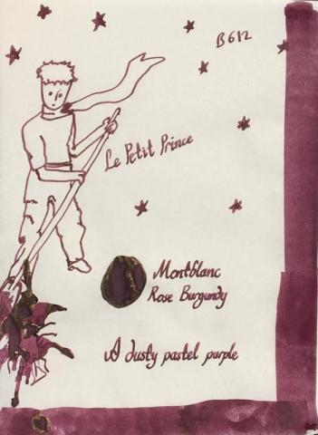 montblanc le petit prince ink