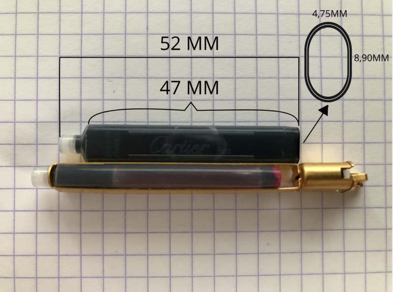 cartier vendome cartridges