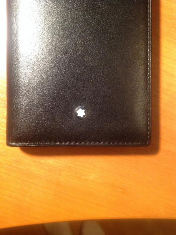 How to tell if I got an Authentic Mont Blanc wallet?