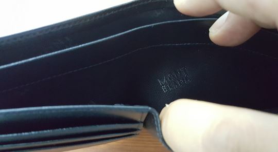 How to tell if I got an Authentic Mont Blanc wallet?