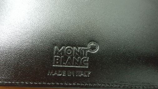 How to tell if I got an Authentic Mont Blanc wallet?