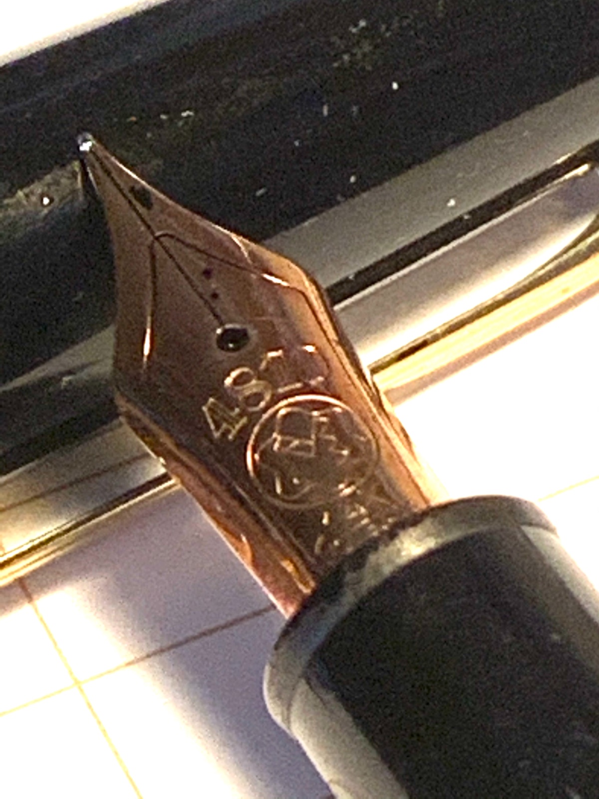 Montblanc 146 rose gold sale