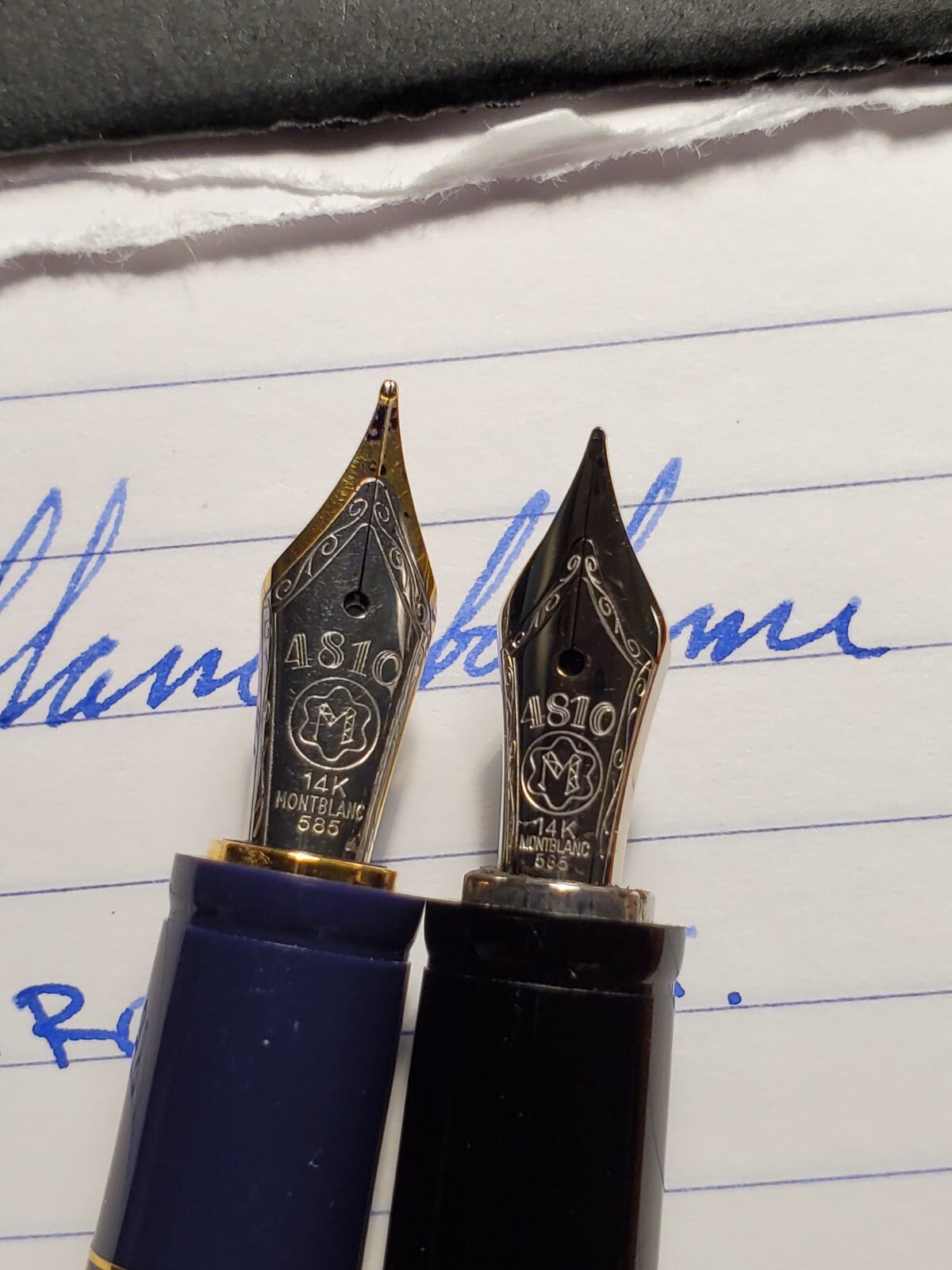 Montblanc boheme discount fountain pen fake