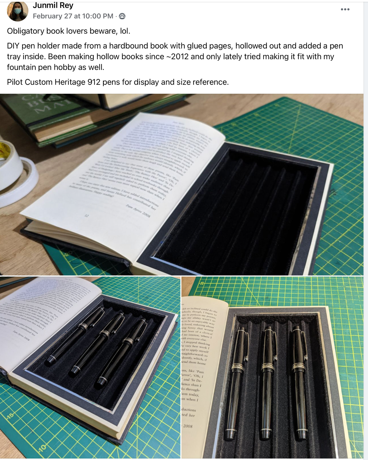 Make Your Own Journal Pen Holder