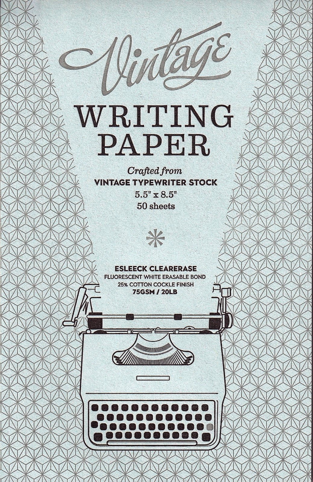 Vintage Typing Paper 50 Sheets of Typewriter Paper Typing Stationery -   Finland