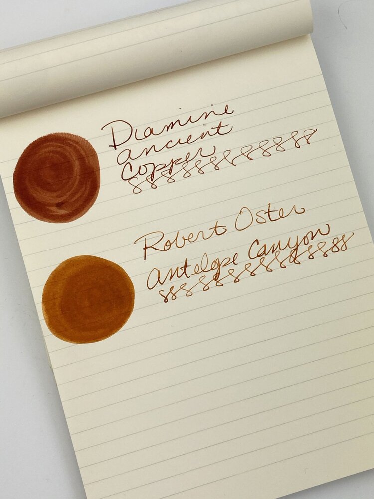 The Most Appealing Shades of Brown Color Ink - Ink Comparisons - The  Fountain Pen Network