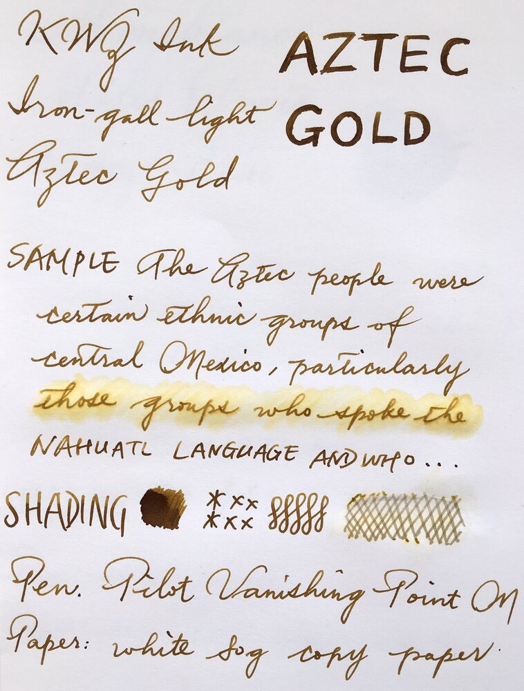 The Most Appealing Shades of Brown Color Ink - Ink Comparisons - The  Fountain Pen Network