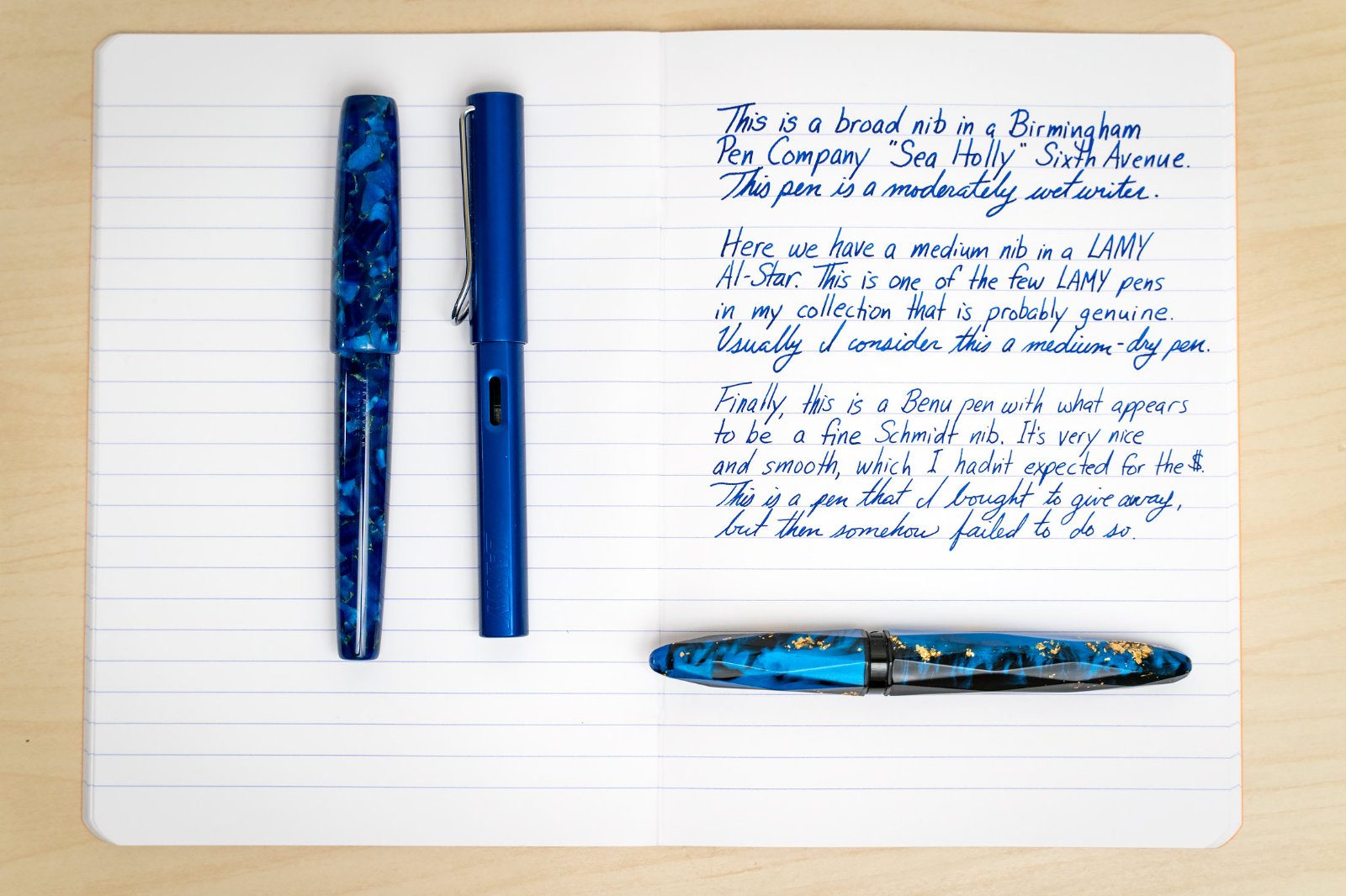 File:Noodler's Black fountain pen ink writing samples.jpg - Wikipedia