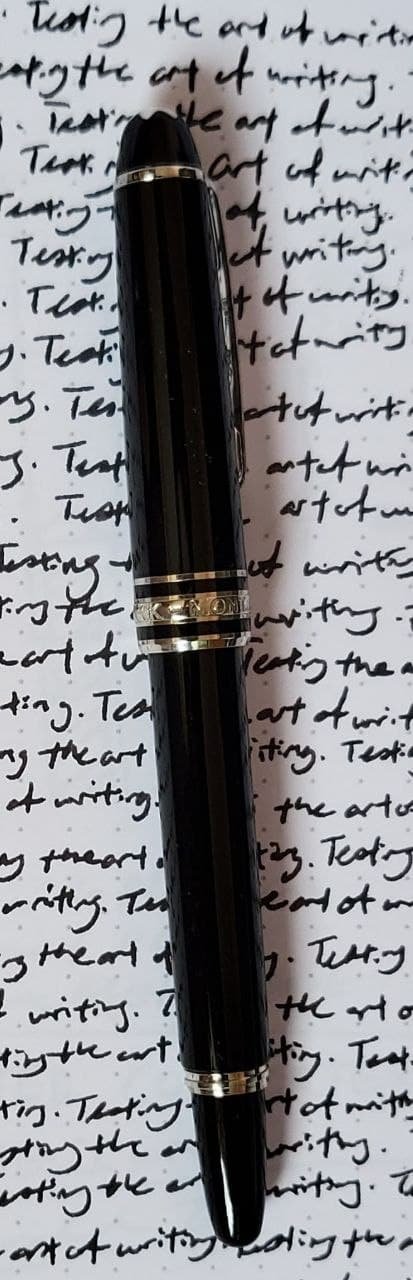 Montblanc mozart outlet fountain pen review