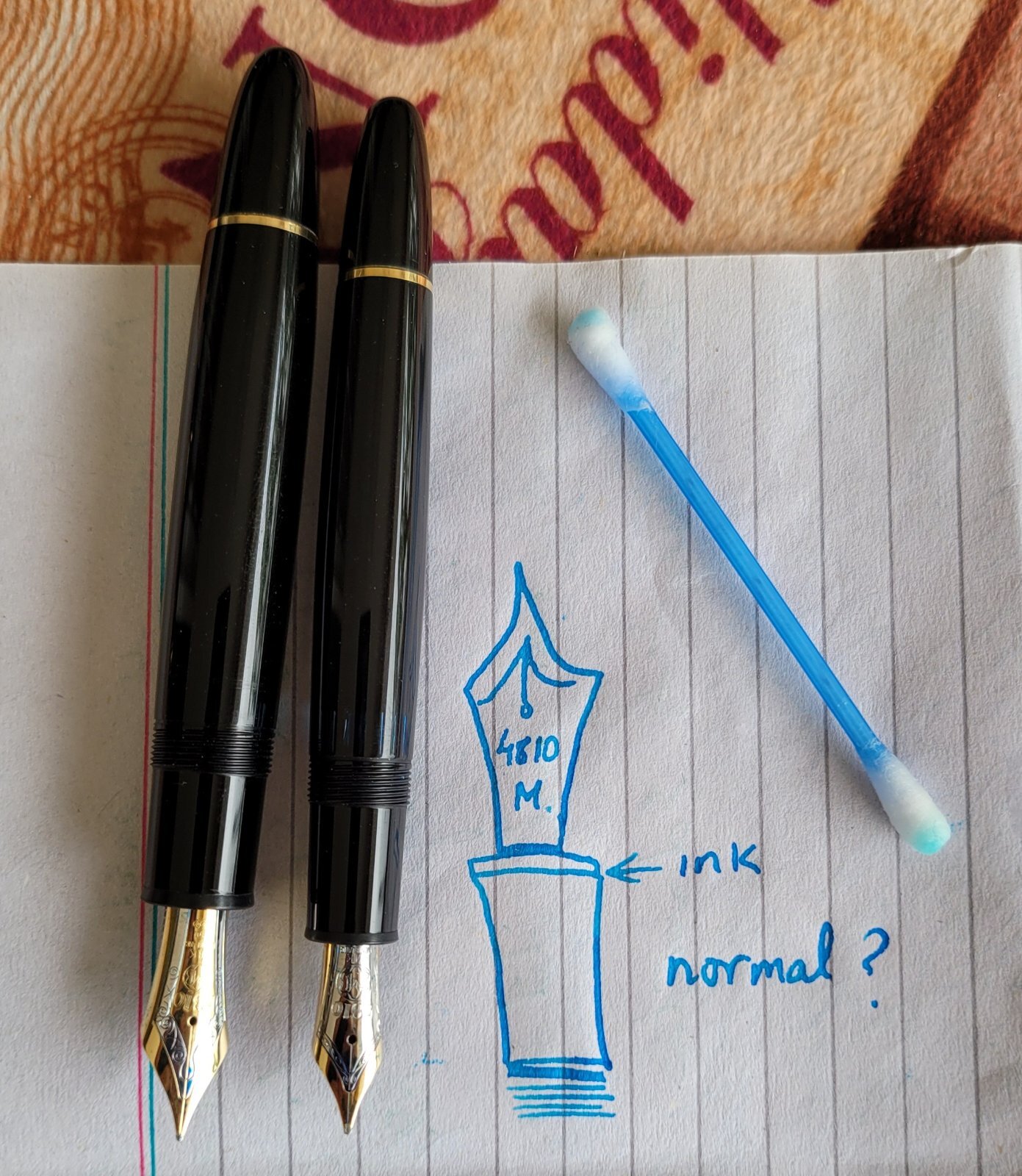 Montblanc rollerball discount pen threads