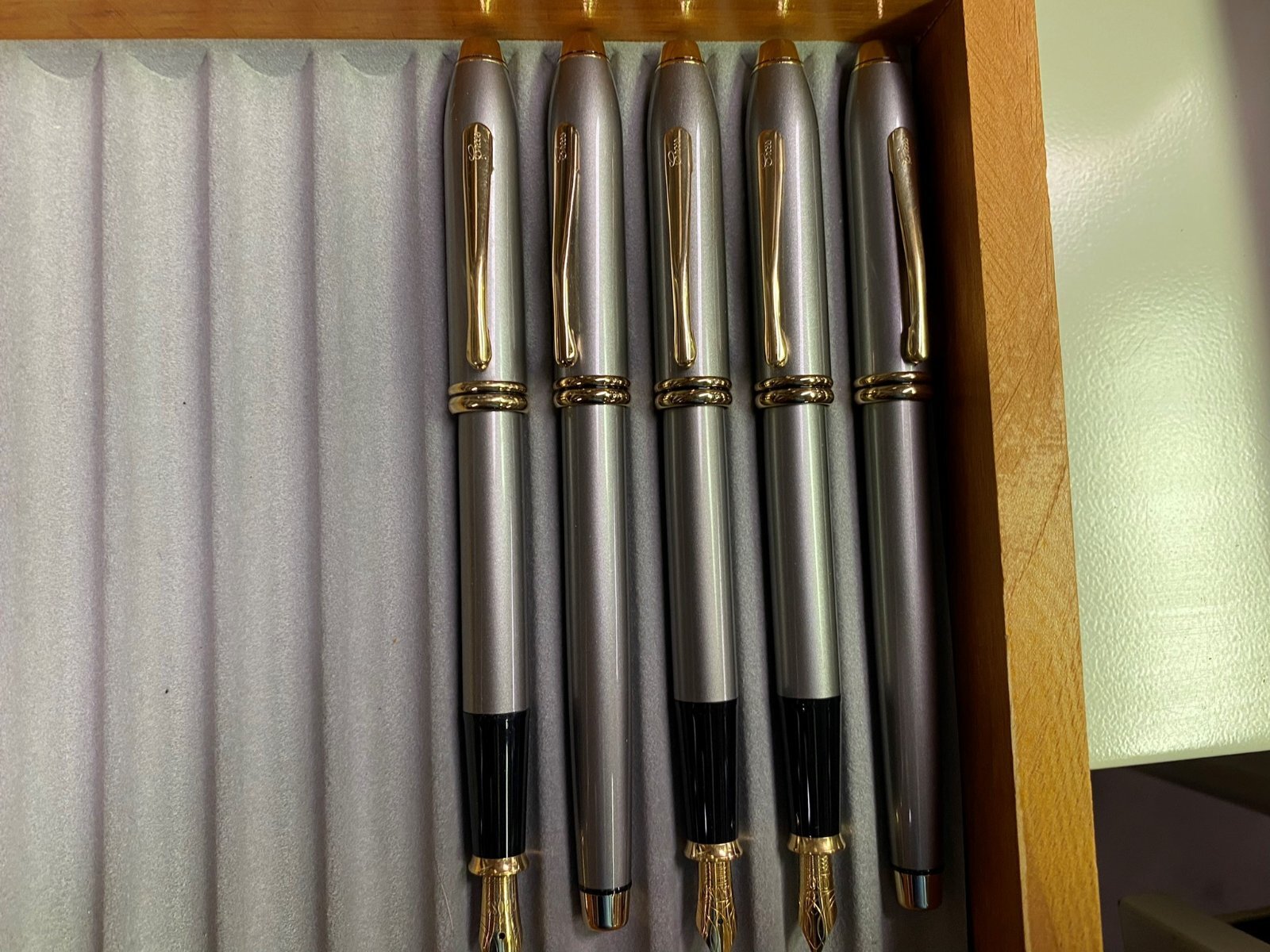 Rotring 600 Fountain pen – Gold-plated prototype