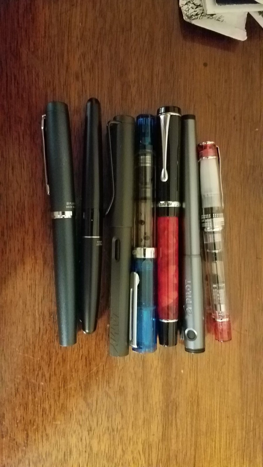 All the fountain pens I am using - Pictures & Pen Photography - The  Fountain Pen Network