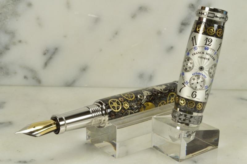 Franck Muller Emperor Pen Turning and Making The Fountain Pen